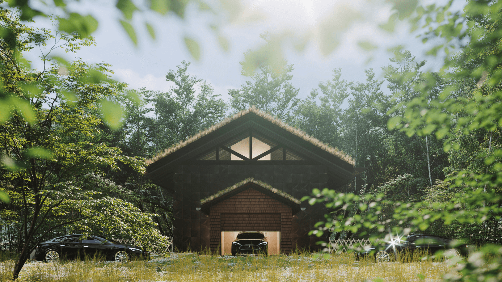 Jungle Hut Haus