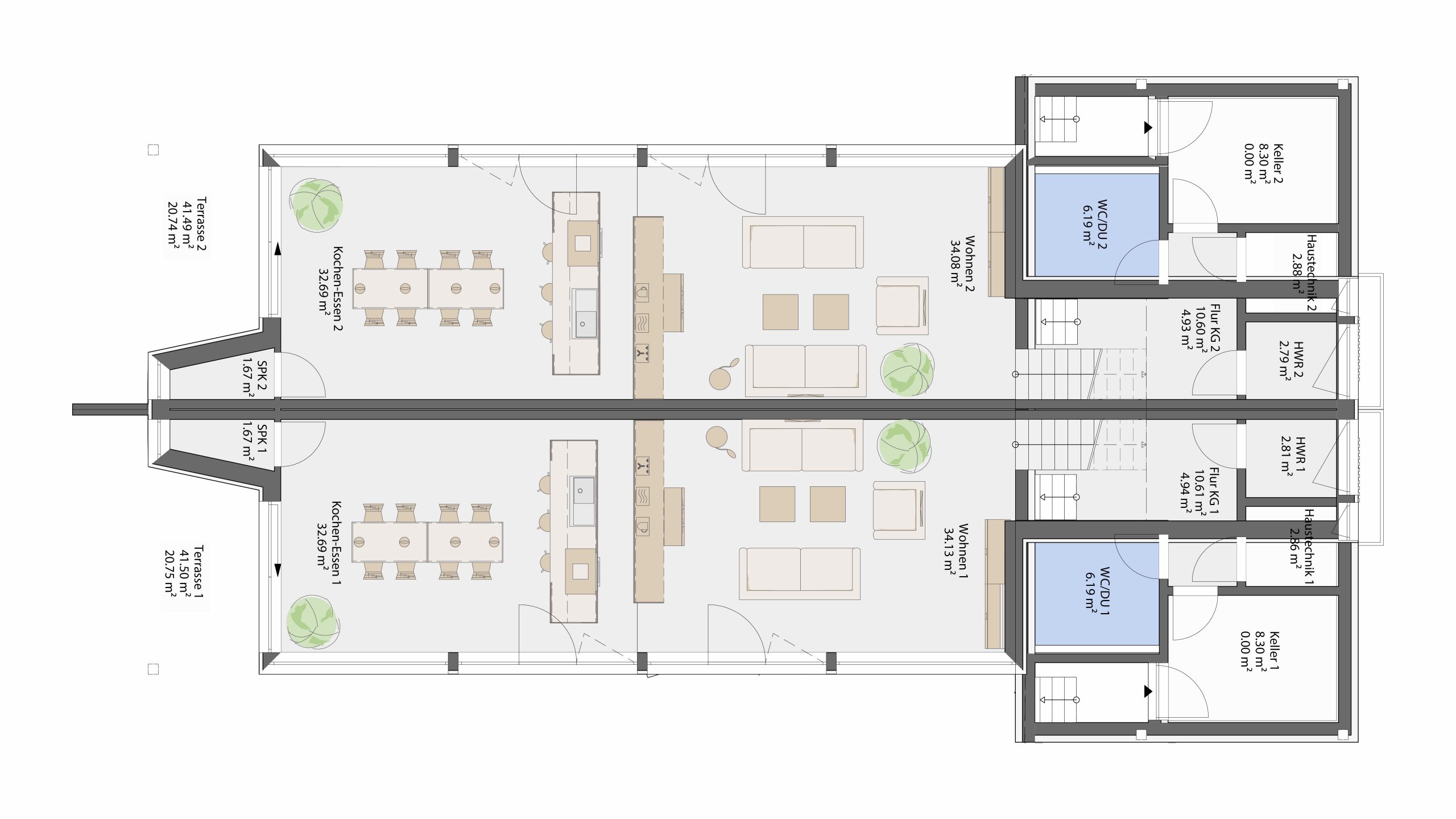 Grundriss Schlüsselfertiges Holzhaus