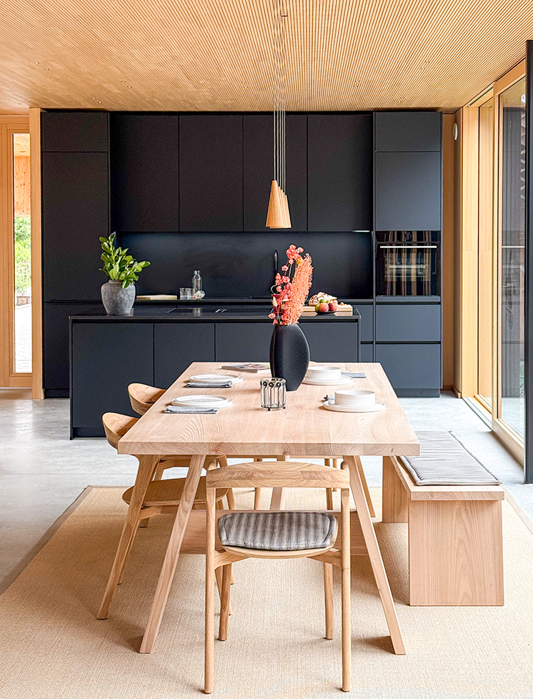 Holzhaus in Holzkirchen mit Küche