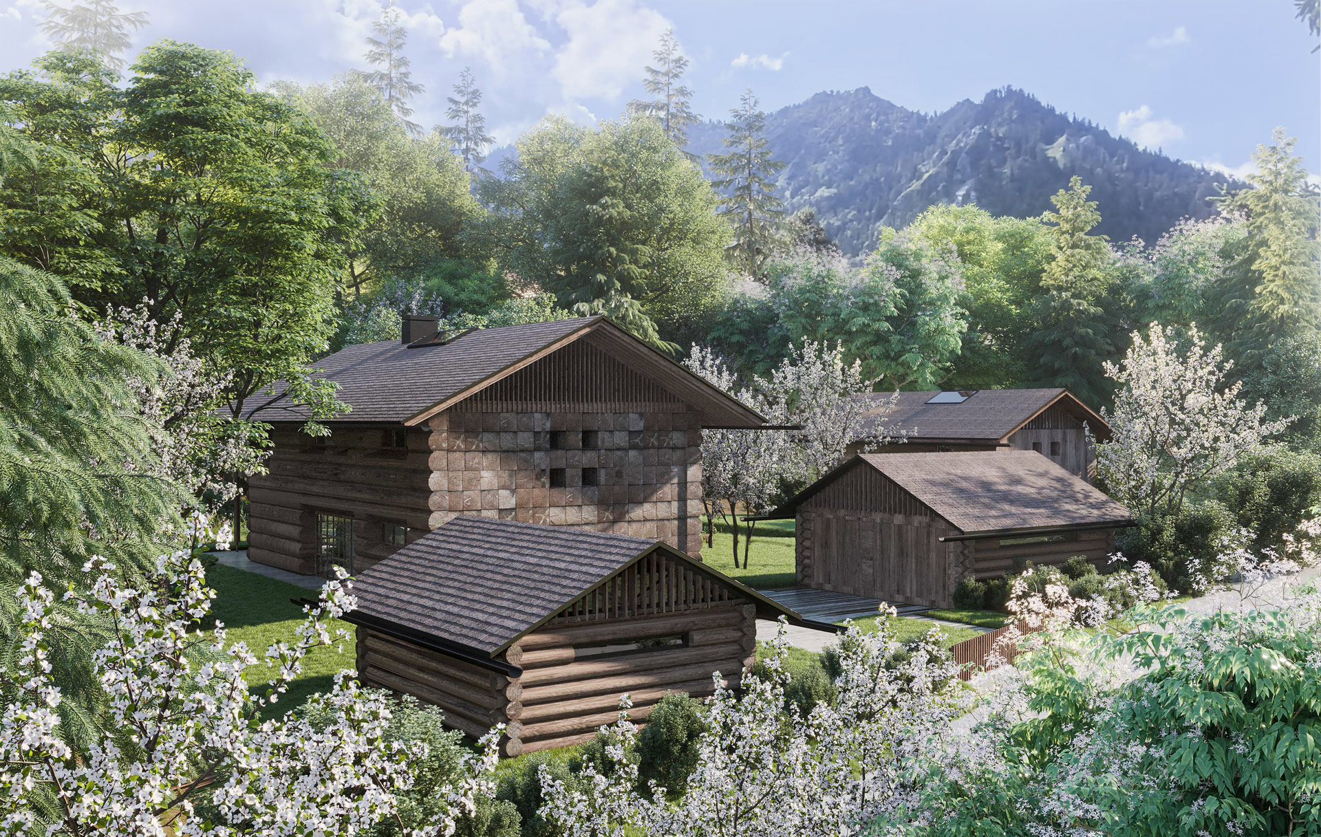 Ansicht Gesamt Jungle Hut